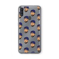 Drake Away: Samsung Galaxy A11 Transparant Hoesje
