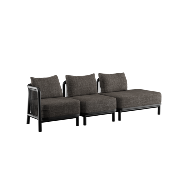 Kirra Lounge Sofa - 3 seater w/ open end