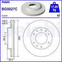 Remschijf BG5027C