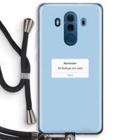 Reminder: Huawei Mate 10 Pro Transparant Hoesje met koord