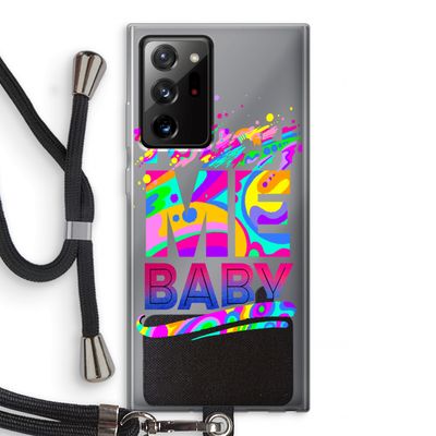 Touch Me: Samsung Galaxy Note 20 Ultra / Note 20 Ultra 5G Transparant Hoesje met koord