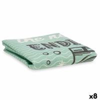 Strijkplankhoes Groen 140 x 50 cm Wasmachine (8 Stuks)