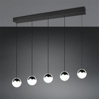 Trio 5-lichts hanglampSenta chroom - R33555106