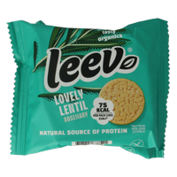 Leev Lovely lentil cakes rosemary bio 54 Gram