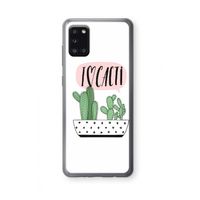 I love cacti: Samsung Galaxy A31 Transparant Hoesje