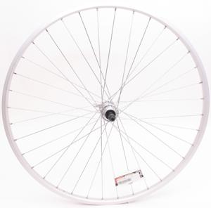 Achterwiel 28" / 622*21 Parallex velg freewheel naaf met snelspanner zilver