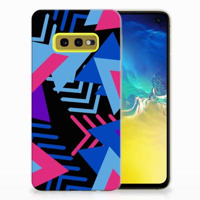 Samsung Galaxy S10e | TPU Hoesje | Funky Triangle
