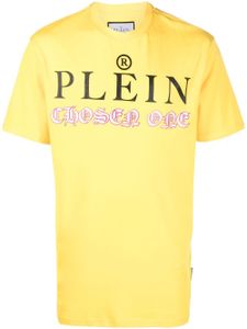 Philipp Plein t-shirt à logo imprimé - Jaune