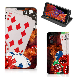 Samsung Galaxy Xcover 5 Hippe Standcase Casino