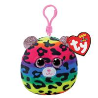 TY Squish a Boo Clips Knuffel Luipaard Dotty 8 cm - thumbnail