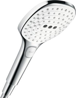 Hansgrohe Raindance Select E handdouche 120 3jet EcoSmart, wit/chroom