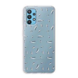 Hipster stripes: Samsung Galaxy A32 4G Transparant Hoesje