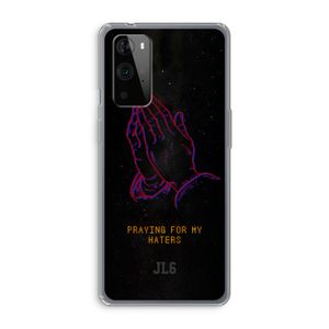 Praying For My Haters: OnePlus 9 Pro Transparant Hoesje