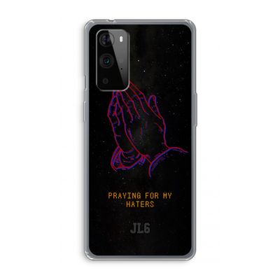 Praying For My Haters: OnePlus 9 Pro Transparant Hoesje