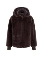 Moscow 08-08-evelyn-3 Winterjassen Dark Brown Solid Moscow 08-08-evelyn-3 Winterjassen Dark Brown Solid