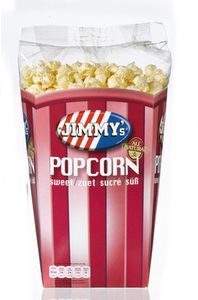 Jimmys Popcorn Jimmy's Popcorn Bak Zoet 150 Gram 6 Stuks