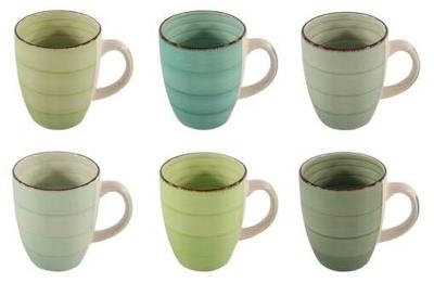 Cookinglife Mokken Delice Groen 350 ml - 6 stuks