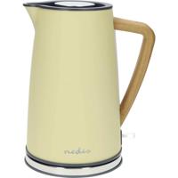 Nedis KAWK510EYW Waterkoker Controlelampje Aantal/Volume: 1.7 l Geel