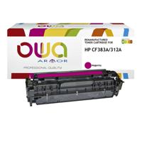 Tonercartridge owa hp cf383a rood