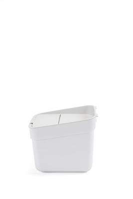 Curver ready to collect prullenbak GFT 20 liter wit-lichtgrijs