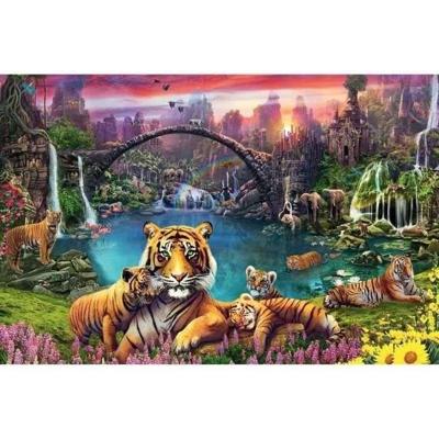 Puzzel 3000 p - Tijgers in de lagune