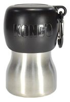 Kong h2o drinkfles rvs zwart (280 ML)