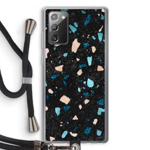 Terrazzo N°11: Samsung Galaxy Note 20 / Note 20 5G Transparant Hoesje met koord