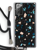 Terrazzo N°11: Samsung Galaxy Note 20 / Note 20 5G Transparant Hoesje met koord
