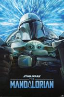 Poster The Mandalorian S3 Lightspeed 61x91,5cm
