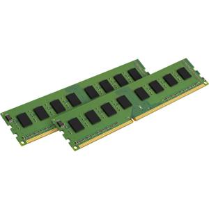 Kingston ValueRAM Werkgeheugenset voor PC DDR3 16 GB 2 x 8 GB Non-ECC 1600 MHz 240-pins DIMM CL11 11-11-35 KVR16N11K2/16