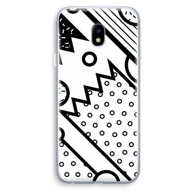 Pop Art #4: Samsung Galaxy J3 (2017) Transparant Hoesje