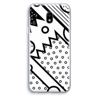 Pop Art #4: Samsung Galaxy J3 (2017) Transparant Hoesje