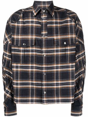 GmbH chemise à carreaux - Noir