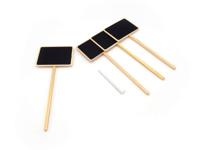 Nature plaatetiket met krijtbord en krijt