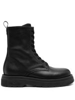 Woolrich bottines City à bout rond - Noir