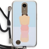 Mirror: LG K10 (2017) Transparant Hoesje met koord