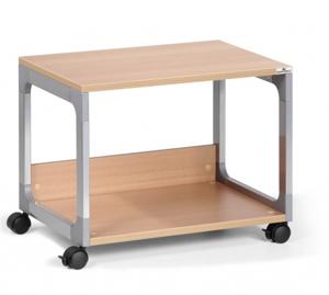 Durable Multifunctionele wagen, systeemtrolley Metallic-zilver, Beuken (b x h x d) 600 x 477 x 432 mm 3710124 1 stuk(s)