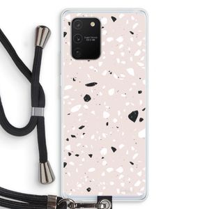 Terrazzo N°20: Samsung Galaxy S10 Lite Transparant Hoesje met koord