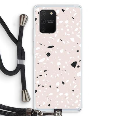 Terrazzo N°20: Samsung Galaxy S10 Lite Transparant Hoesje met koord