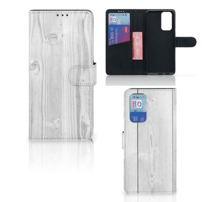 OnePlus 9 Pro | Book Style Case | White Wood