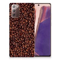 Samsung Note 20 Siliconen Case Koffiebonen