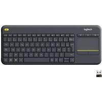 LOGITECH K400 Plus multimedia tv-toetsenbord - AZERTY - Draadloos - Touchpad