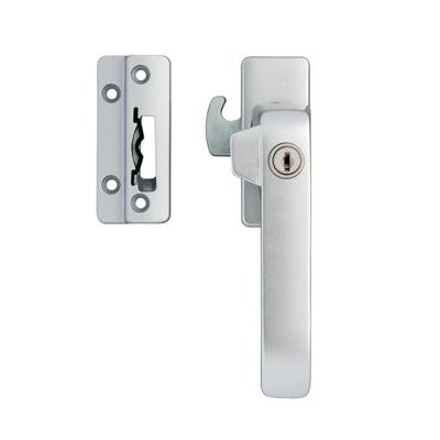 AXA 3329 Veiligheids raamsluiting F1 met cilindersluiting, nok en haakschoot opbouw rechtsdraaiend - 3329-51-91/GE