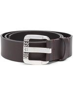 Diesel ceinture B-Star II en cuir - Marron - thumbnail