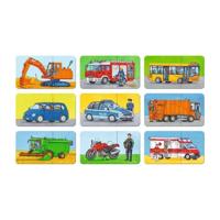 Ravensburger - special voertuigen puzzel 9x2st.