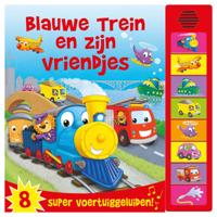 Rebo Publishers Geluidenboek blauwe trein en zijn vriendjes