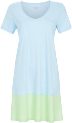 Ringella nachthemd blauw groen