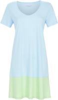 Ringella nachthemd blauw groen