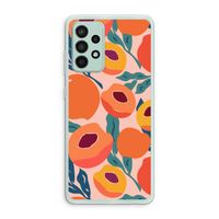 Perzik: Samsung Galaxy A52s 5G Transparant Hoesje