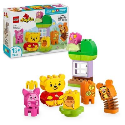 LEGO DUPLO games | Disney 10457 Winnie the Pooh's Birthday Party - Building game 18 months